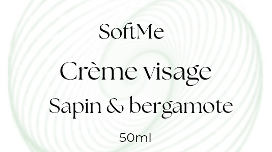 Crème pour le visage - Sapin & Bergamote