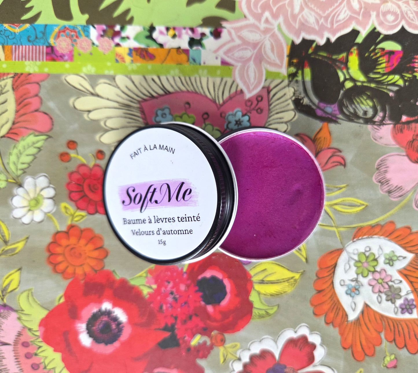 Baume à lèvres teinté