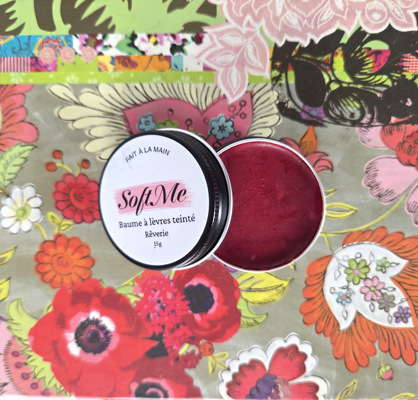 Baume à lèvres teinté