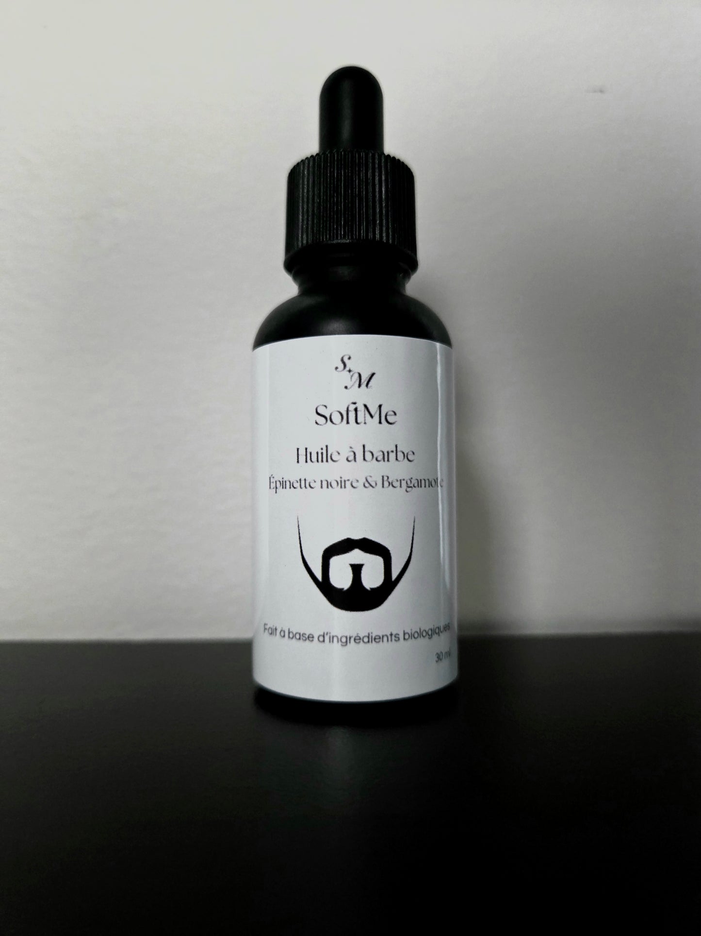 Huile à barbe - Épinette noire & Bergamote