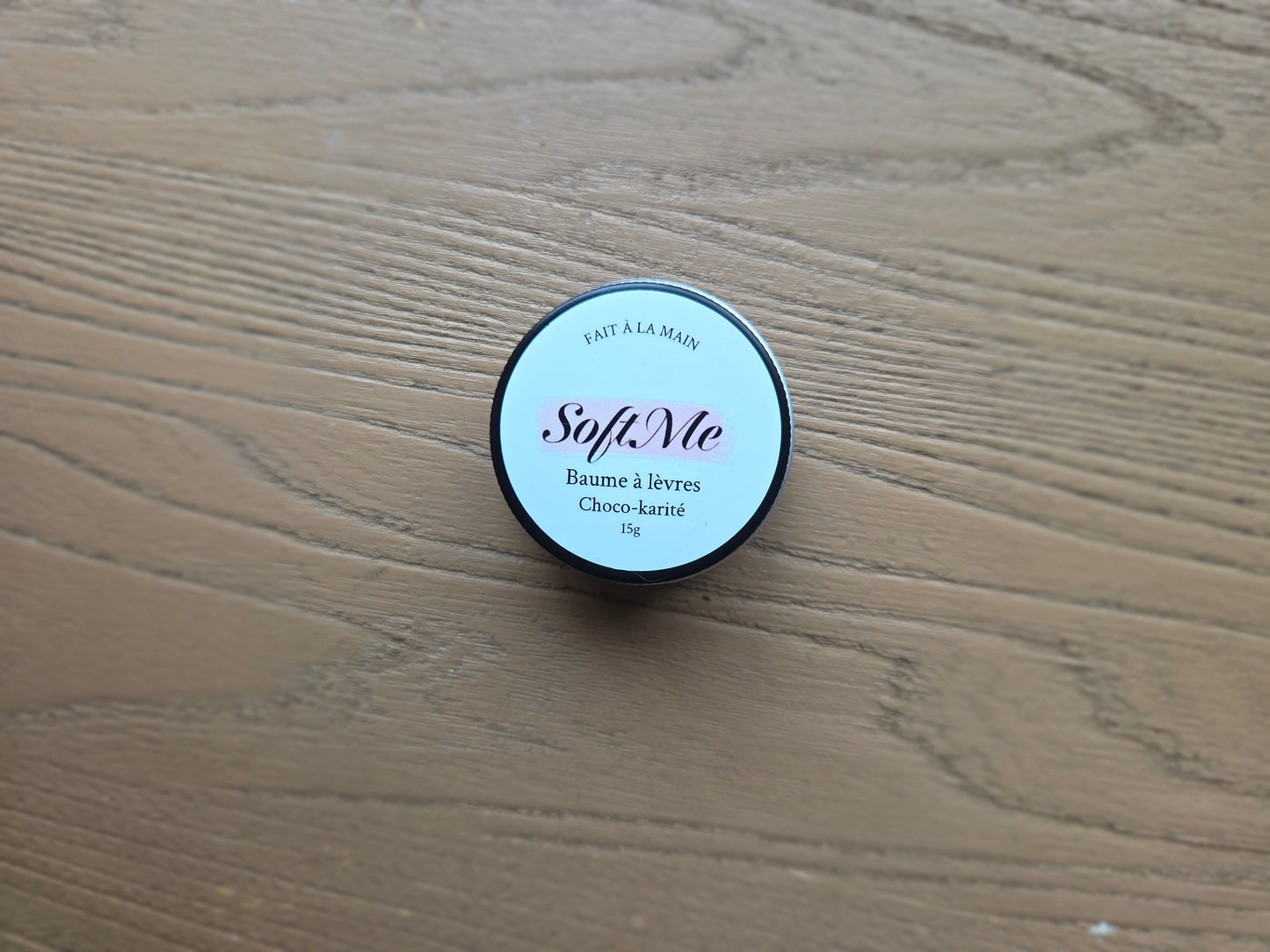 Baume à lèvres choco-karité 15g