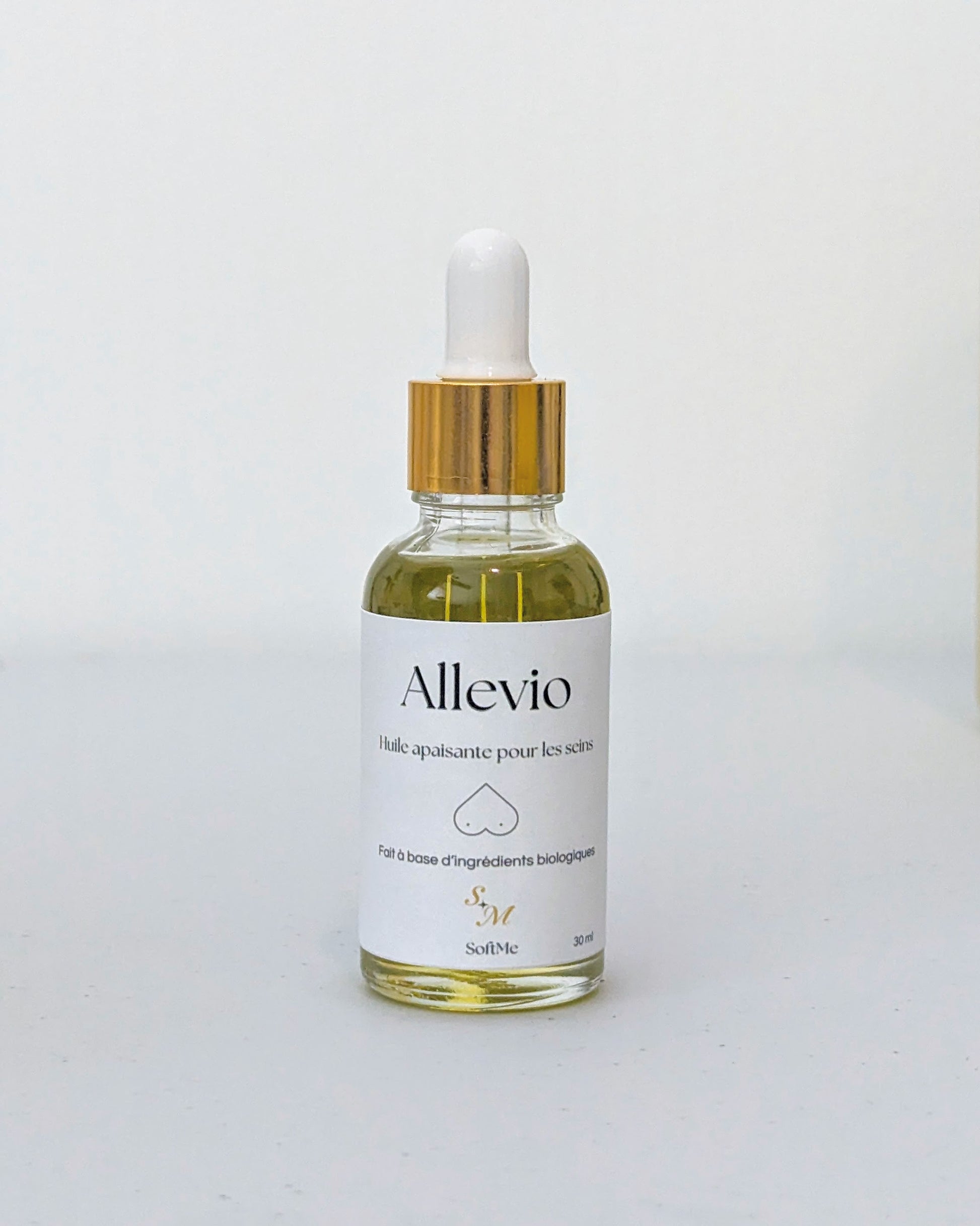 Huile apaisante pour les seins Allevio SoftMe Huile apaisante pour les seins Allevio SoftMe